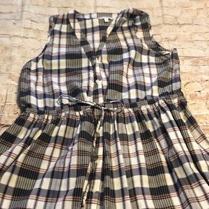 GAP sleeveless cotton button down dress🌸🌸🌸